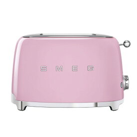 【ポイント10倍】 SMEG トースター TSF01PKJP [Pink] [タイプ：ポップアップ 同時トースト数：2枚 温度調節機能：○ 消費電力：980W] 【P10倍】
