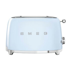 【ポイント10倍】 SMEG トースター TSF01PBJP [Pastel blue] [タイプ：ポップアップ 同時トースト数：2枚 温度調節機能：○ 消費電力：980W] 【P10倍】