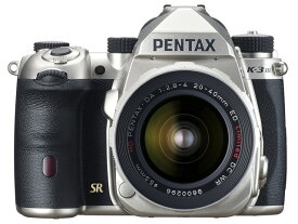 【ポイント10倍】 ペンタックス デジタル一眼カメラ PENTAX K-3 Mark III 20-40 Limitedレンズキット [シルバー] [タイプ：一眼レフ 画素数：2678万画素(総画素)/2573万画素(有効画素) 撮像素子：APS-C/23.3mm×15.5mm/CMOS 重量：735g] 【P10倍】