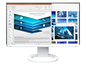 【ポイント10倍】 【代引不可】EIZO PCモニター・液晶ディスプレイ FlexScan EV2480-ZWT [23.8インチ ホワイト] 【P10倍】