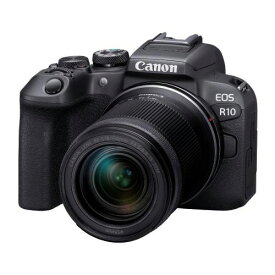 【ポイント10倍】 CANON デジタル一眼カメラ EOS R10 RF-S18-150 IS STM レンズキット [タイプ：ミラーレス 画素数：2550万画素(総画素)/2420万画素(有効画素) 撮像素子：APS-C/22.3mm×14.9mm/CMOS 重量：382g] 【P10倍】
