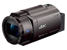 【ポイント10倍】 SONY ビデオカメラ FDR-AX45A (TI) [ブロンズブラウン] [タイプ：ハンディカメラ 画質：4K 撮影時間：160分 本体重量：510g 撮像素子：CMOS 1/2.5型 動画有効画素数：829万画素] 【P10倍】