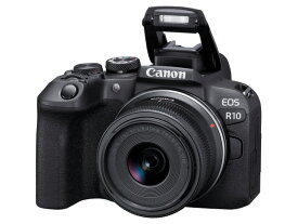 【ポイント10倍】 CANON デジタル一眼カメラ EOS R10 RF-S18-45 IS STM レンズキット 【P10倍】
