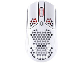 【ポイント10倍】 HyperX マウス Pulsefire Haste 4P5D8AA [ホワイト] [タイプ：光学式マウス インターフェイス：USB/無線2.4GHz その他機能：カウント切り替え可能/着脱式レシーバ ボタン数：6ボタン] 【P10倍】