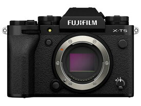 【ポイント10倍】 富士フイルム デジタル一眼カメラ FUJIFILM X-T5 ボディ [ブラック] [タイプ：ミラーレス 画素数：4020万画素(有効画素) 撮像素子：APS-C/23.5mm×15.7mm/CMOS5HR 重量：476g] 【P10倍】