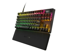【ポイント10倍】 steelseries キーボード Apex Pro TKL 2023 US [キーレイアウト：英語 キースイッチ：メカニカル インターフェイス：USB テンキー：なし(テンキーレス) キーストローク：0.2〜3.8mm] 【P10倍】