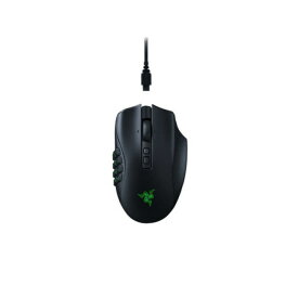 【ポイント10倍】 Razer マウス Naga V2 Pro RZ01-04400100-R3A1 [タイプ：光学式マウス インターフェイス：Bluetooth/USB/無線2.4GHz その他機能：チルトホイール/カウント切り替え可能/着脱式レシーバ 重さ：134g] 【P10倍】