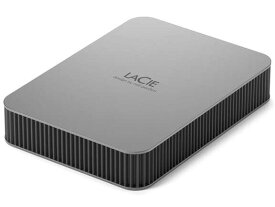 【ポイント10倍】 LaCie 外付けHDD・ハードディスク LaCie Mobile Drive 2022 STLP4000400 [ムーン・シルバー] [容量：4TB インターフェース：USB3.2 Gen1 Type-C] 【P10倍】