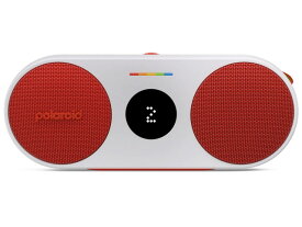 【ポイント10倍】 【代引不可】ポラロイド Bluetoothスピーカー Polaroid P2 Music Player [Red] [Bluetooth：○ 総合出力：20W 駆動時間：Up to 15 hours 複数台同時再生(Bluetooth)：○] 【P10倍】