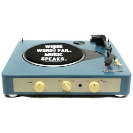 【ポイント10倍】 Gadhouse レコードプレーヤー Brad Retro GAD001001GR [GREEN] [駆動方式：ベルトドライブ Bluetooth対応：○] 【P10倍】