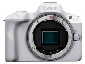 【ポイント10倍】 CANON デジタル一眼カメラ EOS R50 ボディ [ホワイト] 【P10倍】