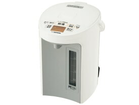 【ポイント10倍】 象印 電気ポット VE電気まほうびん 優湯生 CV-GV30-WA [ホワイト] [タイプ：電気ポット 容量：3L コードレス出湯：○ 空焚き防止：○ 温度設定：5段階] 【P10倍】