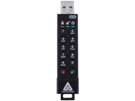 【ポイント10倍】 Apricorn USBメモリー Aegis Secure Key 3NX ASK3-NX-256GB [256GB] [容量：256GB USB3.1 Gen1(USB3.0)：○ セキュリティロック対応：○] 【P10倍】