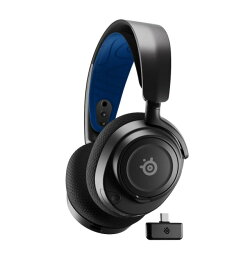 【ポイント10倍】 steelseries ヘッドセット Arctis Nova 7P Wireless [ブラック] [ヘッドホンタイプ：オーバーヘッド プラグ形状：ミニプラグ 装着タイプ：両耳用 接続方式：ワイヤレス/ワイヤード(有線) リモコン：○ ゲーミング：○] 【P10倍】