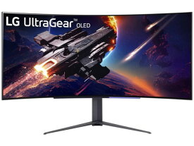 【ポイント10倍】 【代引不可】LGエレクトロニクス PCモニター・液晶ディスプレイ UltraGear 45GR95QE-B [44.5インチ] 【P10倍】