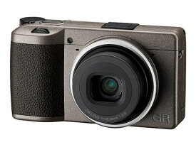 【ポイント10倍】 リコー デジタルカメラ RICOH GR III Diary Edition [メタリックウォームグレー] [画素数：2424万画素(有効画素) 撮影枚数：200枚] 【P10倍】