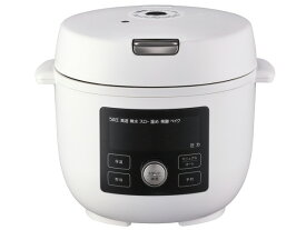 【ポイント10倍】 タイガー魔法瓶 圧力鍋 TIGER COOKPOT COK-A220-WM [マットホワイト] [タイプ：電気圧力鍋 満水容量：2.2L 重量：3.6kg] 【P10倍】