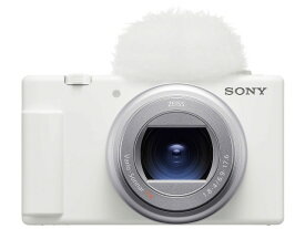 【ポイント10倍】 SONY デジタルカメラ VLOGCAM ZV-1M2 [ホワイト] [画素数：2100万画素(総画素)/2010万画素(有効画素) 撮影枚数：290枚] 【P10倍】