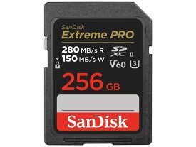 【ポイント10倍】 SANDISK SDメモリーカード SDSDXEP-256G-JNJIP [256GB] [メモリー種類：SDXCメモリーカード メモリー容量：256GB 最大転送速度：280MB/s 最大書込速度：150MB/s スピードクラス：CLASS10] 【P10倍】