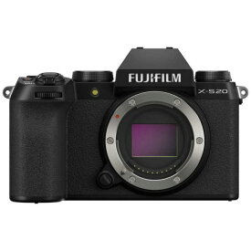【ポイント10倍】 富士フイルム デジタル一眼カメラ FUJIFILM X-S20 ボディ 【P10倍】