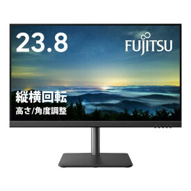 【ポイント10倍】 【代引不可】富士通 PCモニター・液晶ディスプレイ VTF24021BT [23.8インチ ブラック] 【P10倍】