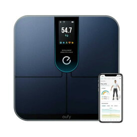 【ポイント10倍】 ANKER 体重計・体脂肪計・体組成計 Eufy Smart Scale P3 [ブラック] [タイプ：体組成計 測定方式：両足 サイズ：325x26x325mm 重量：1.9kg] 【P10倍】