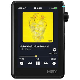 【ポイント10倍】 HiBy Music デジタルオーディオプレーヤー(DAP) R3 II [Black] [記憶媒体：microSDカード 再生時間：15時間 インターフェイス：USB3.1 Type-C ハイレゾ：○] 【P10倍】