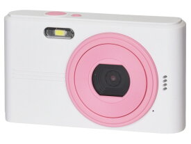 【ポイント10倍】 KEIYO デジタルカメラ NT-DC001(WPK) [ホワイト×ピンク] [画素数：4400万画素(有効画素)] 【P10倍】