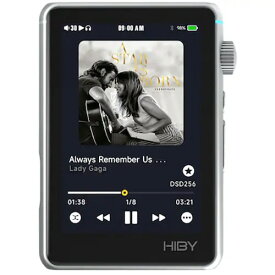 【ポイント10倍】 HiBy Music デジタルオーディオプレーヤー(DAP) R3 II [Silver] [記憶媒体：microSDカード 再生時間：15時間 インターフェイス：USB3.1 Type-C ハイレゾ：○] 【P10倍】