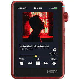【ポイント10倍】 HiBy Music デジタルオーディオプレーヤー(DAP) R3 II [Red] [記憶媒体：microSDカード 再生時間：15時間 インターフェイス：USB3.1 Type-C ハイレゾ：○] 【P10倍】