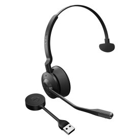 【ポイント10倍】 Jabra ヘッドセット Engage 55 - USB-A UC Mono [ヘッドホンタイプ：オーバーヘッド 装着タイプ：片耳用 接続方式：ワイヤレス リモコン：○] 【P10倍】