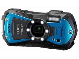 【ポイント10倍】 ペンタックス デジタルカメラ PENTAX WG-90 [ブルー] [画素数：1600万画素(有効画素) 光学ズーム：5倍 撮影枚数：300枚 防水カメラ：○] 【P10倍】