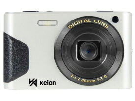 【ポイント10倍】 KEIAN デジタルカメラ KDC800 WH [ホワイト] 【P10倍】