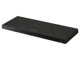 【ポイント10倍】 グリーンハウス AVセレクター GH-HSPA8-BK [HDMIセレクター：○ HDMI入力：1系統 HDMI出力：8系統 幅x高さx奥行：228x15x84mm] 【P10倍】