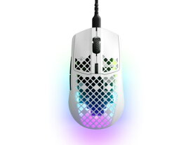 【ポイント10倍】 steelseries マウス Aerox 3 2022 Edition [タイプ：光学式マウス インターフェイス：USB その他機能：カウント切り替え可能 ボタン数：6ボタン 重さ：59g] 【P10倍】