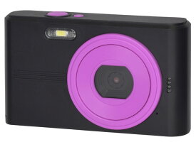 【ポイント10倍】 KEIYO デジタルカメラ NT-DC001(BPL) [ブラック×パープル] [画素数：4400万画素(有効画素)] 【P10倍】