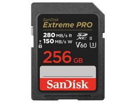 【ポイント10倍】 SANDISK SDメモリーカード SDSDXEP-256G-GN4IN [256GB] [メモリー種類：SDXCメモリーカード メモリー容量：256GB 最大転送速度：280MB/s 最大書込速度：150MB/s スピードクラス：CLASS10] 【P10倍】