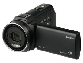 【ポイント10倍】 ケンコー ビデオカメラ KC-Z4K10 [ブラック] [タイプ：ハンディカメラ 画質：4K 本体重量：276 g 撮像素子：CMOS 1/2.8型] 【P10倍】