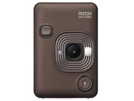 【ポイント10倍】 富士フイルム インスタントカメラ instax mini LiPlay チェキ [ディープブロンズ] [使用フィルム：インスタントカラーフィルムinstax mini フィルムサイズ（横x縦）：86×54mm フラッシュ：○ セルフタイマー：○ 重量：255g] 【P10倍】