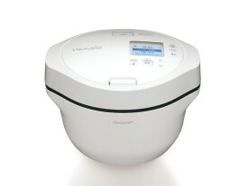 【ポイント10倍】 シャープ 電気調理鍋・スロークッカー ヘルシオ ホットクック KN-HW16H-W [プレミアムホワイト] [種類：自動調理鍋 容量：1.6L 量の目安：2〜4人分 タイマー予約機能：○ 無水調理：○ かきまぜ機能：○ 温め直し機能：○] 【P10倍】