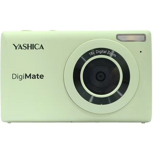 【ポイント10倍】 YASHICA デジタルカメラ DigiMate YAS-DGM100-MG [Mint Green] 【P10倍】