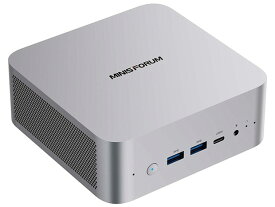 【ポイント10倍】 MINISFORUM デスクトップパソコン X1-255-64/1T-W11Pro(R7-255) [CPU種類：AMD Ryzen 7 255 コア数：8コア メモリ容量：64GB ストレージ容量：M.2 SSD：1TB OS：Windows 11 Pro ビデオチップ：AMD Radeon 780M] 【P10倍】