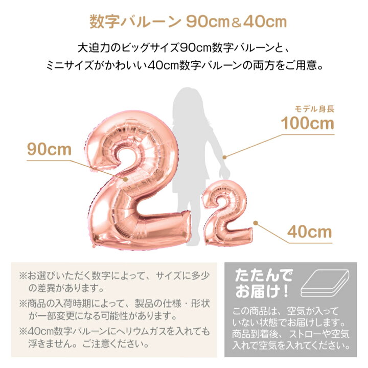 楽天市場】新年用 数字バルーン 2025 90cm 40cm セット お正月 お祝い 