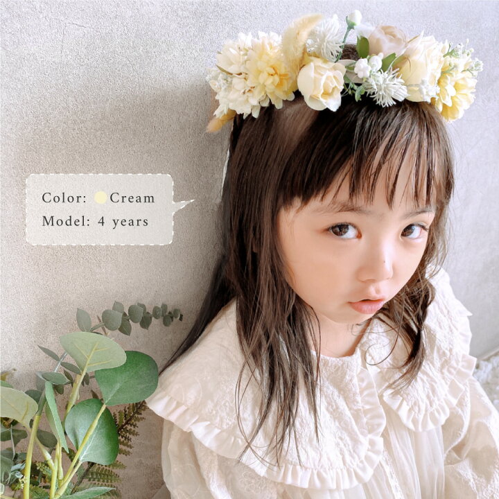 楽天市場】10%OFFｸｰﾎﾟﾝ配布☆17日1:59迄 カチューシャ 花冠 フォーマル 