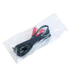 【メール便送料無料】AVケーブル1.5m(RCA×3本黄白赤)(映像・音声ケーブルAVコード3色ケーブル)(e4091)