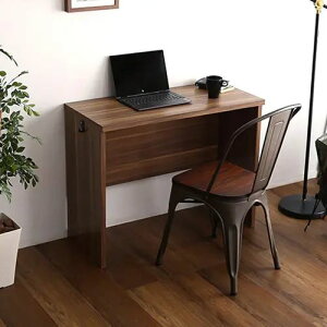 [�f�X�N ��] ��90cm �V���v�� �ؖڒ� �t�b�N�t�� �R�[�h�ʂ��t�� ���[�N�X�y�[�X �V���r�[�I�[�N �X�^�C���b�V�� �f�X�N���[�N ���[�N�X�y�[�X ���s��40cm ����70cm PVC�d�l ���r���O