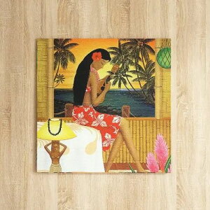 �n���C�̊C������������悤�ȃC���e���A�� HILO KUME�̕Ǌ|���A�[�g