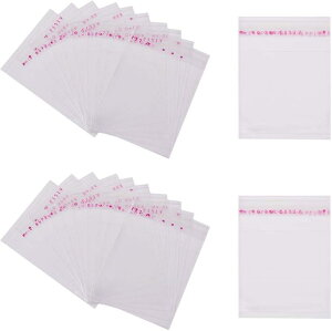 PandaHall OPP e[vt Zn obO r[Y p[c WG[p [ 70x50mm 1000Zbg