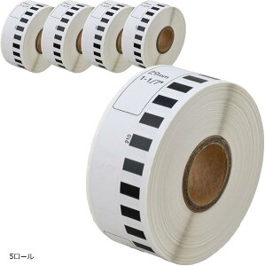 �y�y�V�����L���O1�ʓ��܁z�݊��i �݊� DK-2210 �u���U�[ ���x�� 5���[���Z�b�g brother QL-700 / QL-800 QL-820NWB ���� (5���[��)