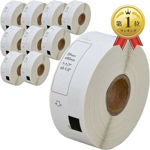�y�y�V�����L���O1�ʓ��܁z�݊��i �݊� DK-1201 �u���U�[ ���x�� 1���[�� brother QL-820 / QL-1050 QL-1115NWB ���� (10���[��)